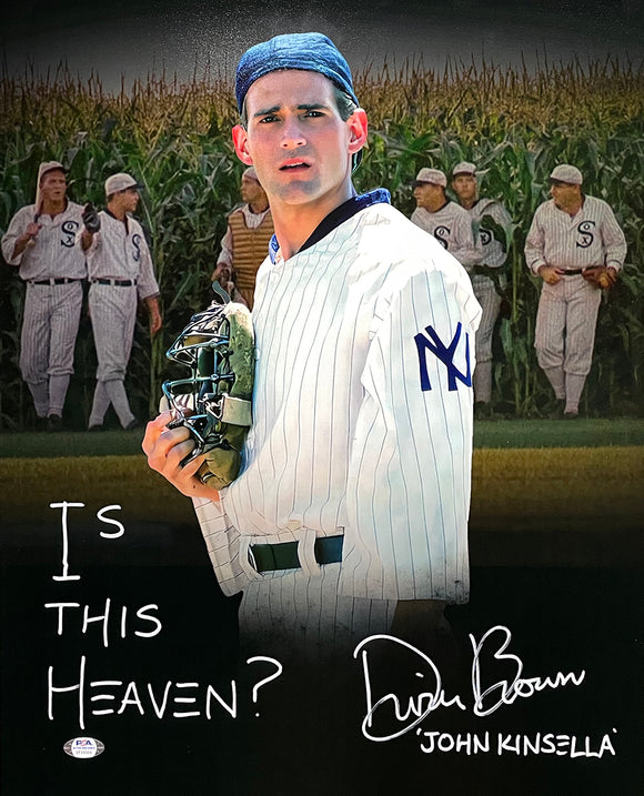 Dwier Brown Signed 16x20 Field Of Dreams Spotlight Photo Is This Heaven Insc PSA Sports Integrity