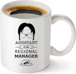 The Office Dwight Schrute Assistant To The Regional Manager Ceramic Coffee Mug