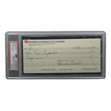 Maurice Richard Signed Montreal Canadiens  Bank Check #31 PSA/DNA