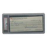 Maurice Richard Signed Montreal Canadiens  Bank Check #97 PSA/DNA