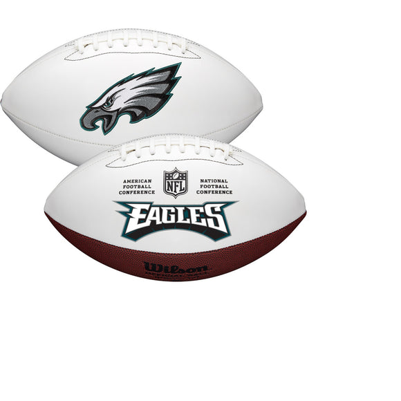 PRE-ORDER Jason Kelce Signed Philadelphia Eagles Logo Football