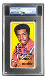 Earl The Pearl Monroe Signed 1970/71 Topps #20 Knicks Trading Card PSA/DNA