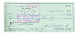 Edd Roush Cincinnati Reds Signed Bank Check #171 BAS - Sports Integrity
