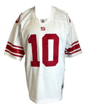 Eli Manning Signed New York Giants M&N 2007 White Legacy Jersey Fanatics