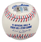 Elly De La Cruz Cincinnati Reds Signed 2024 MLB All-Star Game Baseball BAS