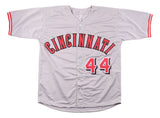 Elly De La Cruz Cincinnati Signed Gray Baseball Jersey BAS