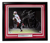 Emeka Egbuka Signed Framed 16x20 Tampa Bay Buccaneers Photo Fanatics