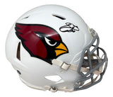 Emmitt Smith Signed Arizona Cardinals Full Size Authentic Speed Helmet Prova