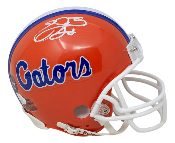 Emmitt Smith Signed Florida Gators Mini Replica Helmet JSA