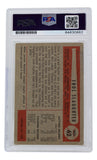 Enos Slaughter Signed 1954 Bowman St. Louis Cardinals Baseball Card #62 PSA/DNA Sports Integrity