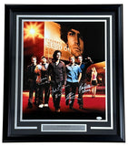 Entourage Cast Signed Framed 16x20 Entourage Photo Grenier & Others JSA ITP