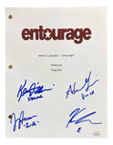 Entourage Cast Signed Entourage Pilot Episode Script Adrien Grenier & Others JSA - Sports Integrity