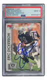 Eric Dickerson Signed 1992 Pro Set #537 Raiders Trading Card PSA/DNA Mint 9 Sports Integrity