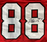 The Sports Integrity Eric Lindros Canada Signed Red Hockey Jersey features a bold white number 88 outlined in black, with the right digit autographed in black marker and inscribed “HOF 16.” JSA ITP authenticated.