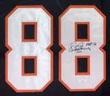 Eric Lindros Philadelphia Signed Framed Black Hockey Jersey HOF 16 JSA ITP