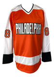 Eric Lindros Philadelphia Signed Orange Hockey Jersey HOF 16 Inscribed JSA ITP