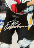 Eric Lindros Signed Philadelphia Flyers 16x20 Fight Photo vs McSorely JSA Holo