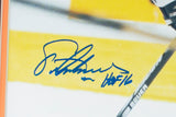 Eric Lindros Signed Framed Flyers 16x20 Photo HOF 16 Inscription JSA ITP