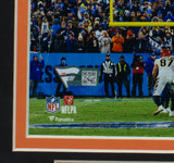 Evan McPherson Signed Framed Cincinnati Bengals 8x10 Winning Kick Photo Fanatics Sports Integrity