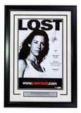 Evangeline Lilly Signed Framed 11x17 Lost Poster Photo UDA Sports Integrity