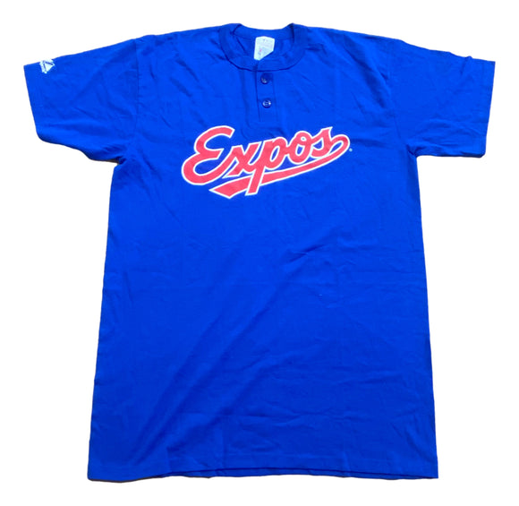 Montreal Expos Blue Baseball Shirt Sports Integrity
