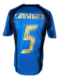 Fabio Cannavaro Signed Italy Puma Soccer Jersey BAS