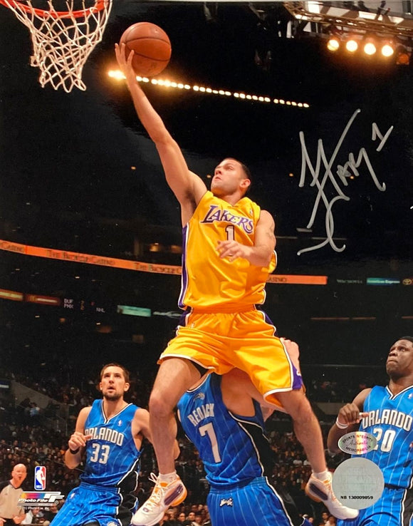 Jordan Farmar Signed 8x10 Los Angeles Lakers Photo SI