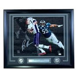 Brandon Graham Signed Framed 16x20 Eagles SB 52 Strip Sack Front Spot Photo JSA - Sports Integrity
