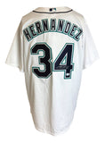 Felix Hernandez Signed Seattle Mariners Nike Replica Jersey BAS