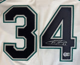 Felix Hernandez Signed Seattle Mariners Nike Replica Jersey BAS