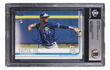 Fernando Tatis Jr Signed 2019 Topps #410 Padres Rookie Card BAS