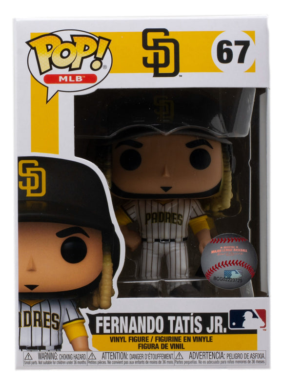 Fernando Tatis Jr. San Diego Padres MLB Funko Pop! Vinyl Figure #67 –  Sports Integrity