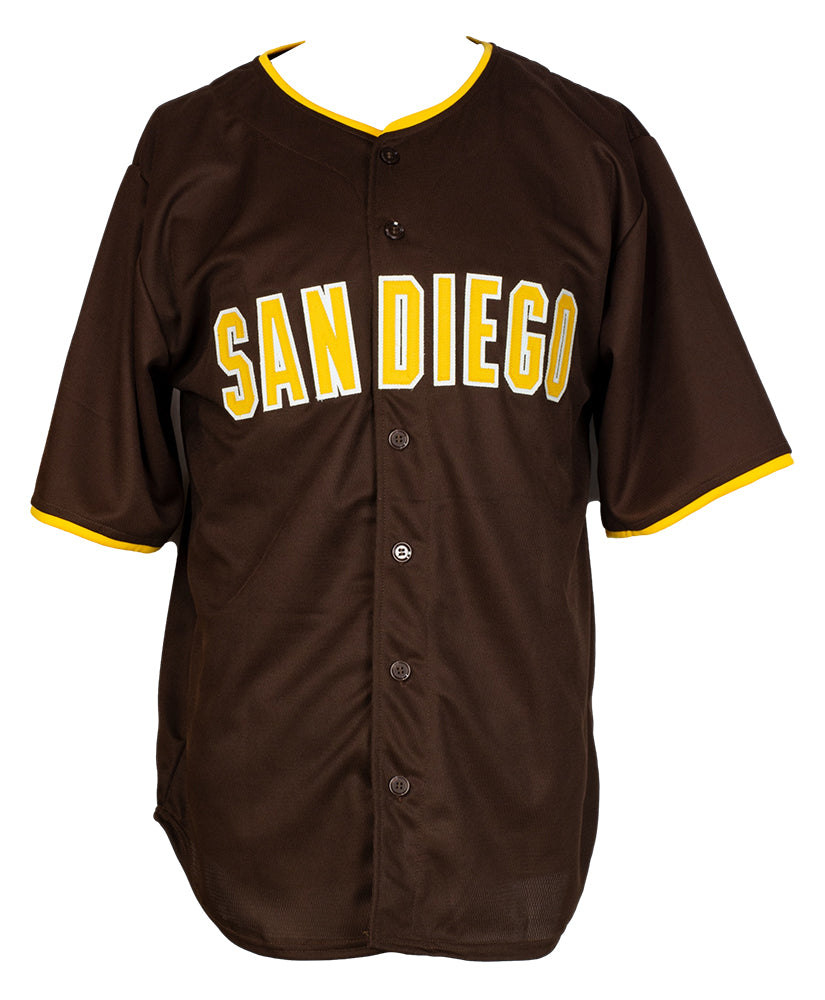 Fernando Tatis Jr Signed San Diego Grey Pinstripe Slam Diego Baseball  Jersey (JSA)