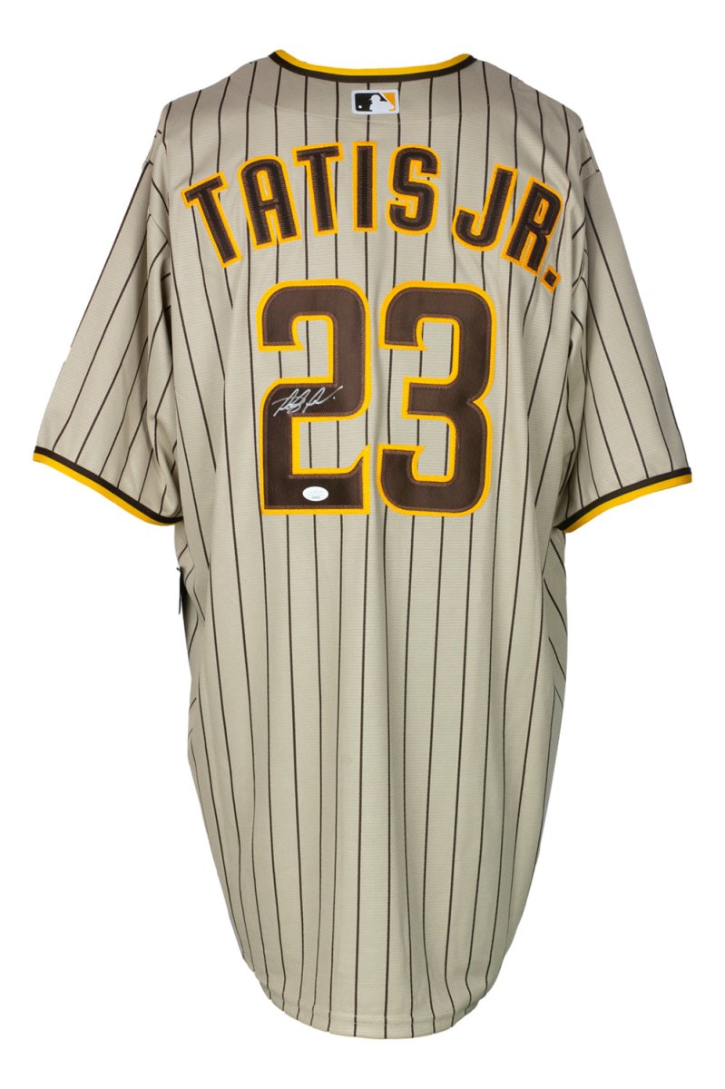 Fernando Tatis Jr. Signed San Diego Padres MLB Baseball Jersey JSA