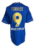 Fernando Torres Signed Chelsea Blue Adidas Soccer Jersey BAS