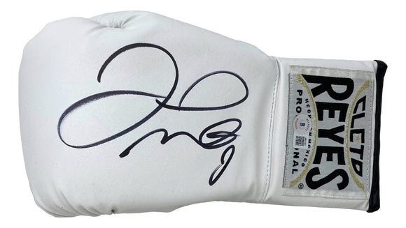 Floyd Mayweather Jr Signed White Cleto Reyes Left Hand Boxing Glove BAS ITP