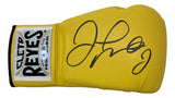 Floyd Mayweather Jr Signed Yellow Cleto Reyes Right Hand Boxing Glove BAS ITP Sports Integrity