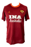 Francesco Totti Signed AS Roma Red Kappa Soccer Jersey BAS