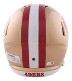 Frank Gore Signed San Francisco 49ers Full Size Replica Speed Helmet JSA QR