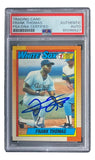 Frank Thomas Signed 1990 Topps #414 Chicago White Sox Rookie Card PSA/DNA Sports Integrity