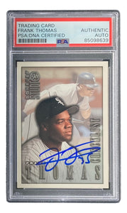Frank Thomas Signed 1998 Donruss Chicago White Sox Trading Card PSA/DNA Sports Integrity