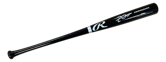 Frank Thomas Chicago White Sox Signed Black Rawlings Pro Baseball Bat BAS ITP
