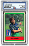 Fred Couples Signed 1982 Donruss PGA #53 Rookie Card PSA/DNA