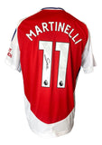 Gabriel Martinelli Signed Arsenal Adidas Soccer Jersey BAS