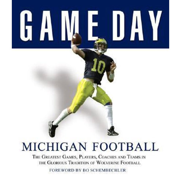 Game Day Michigan Football by Bo Schembechler Hard Cover Book Sports Integrity