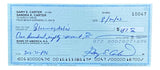 Gary Carter Montreal Expos Signed Personal Bank Check #10047 BAS Sports Integrity