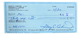 Gary Carter Montreal Expos Signed Personal Bank Check #9986 BAS Sports Integrity