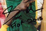 Gary Payton Signed Framed 11x14 Seattle Supersonics Photo HOF 2013 BAS Sports Integrity