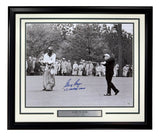 Gary Player Signed Framed 16x20 PGA Golf Photo x3 Masters Champ PSA/DNA