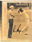 Gary Player Signed 8x10 PGA Golf Photo BAS
